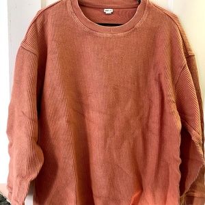Aerie Corded Oversized Crewneck
